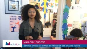Aux Grands Voisins, le Trocshop a inventé une monnaie-temps