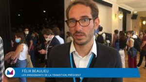 Félix Beaulieu, Enseignants de la Transition : « Nous voulons un label pour l’enseignement de la transition écologique »