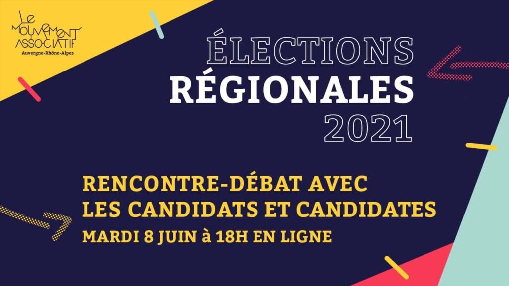 Régionales en AuRA : Six candidats face au Mouvement Associatif