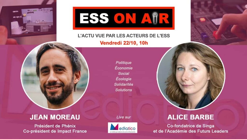 #EssOnAir : L’actu, vue par Alice Barbe et Jean Moreau