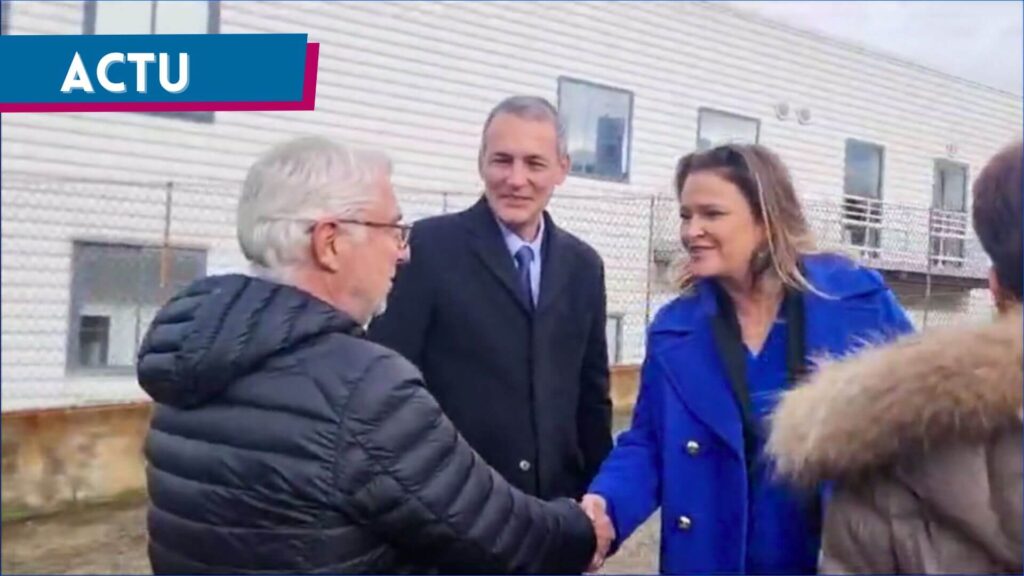 La ministre Olivia Grégoire inaugure l’épicerie solidaire de Bonifacio