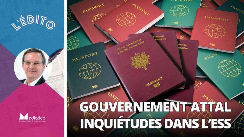 Gouvernement Attal : déjà des inquiétudes dans l’ESS