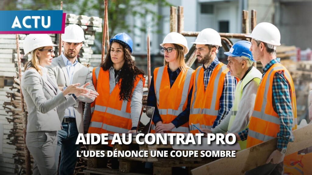 Contrats de professionnalisation : L’UDES s’alarme pour l’emploi des jeunes
