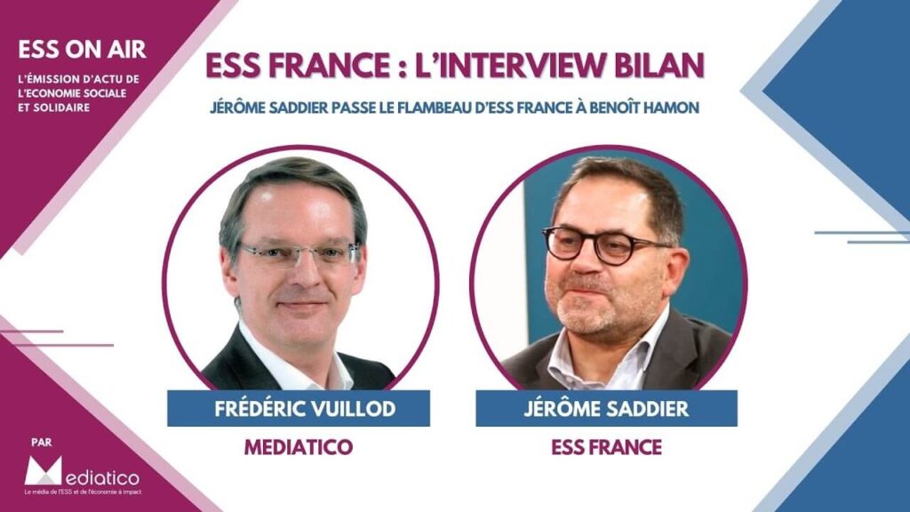 Jérôme Saddier fait son bilan : « Ma fierté est d’avoir rassemblé la famille de l’ESS »