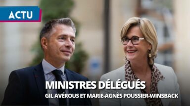 Economie sociale et solidaire, Vie associative : Marie-Agnès Poussier-Winsback et Gil Avérous nommés ministres délégués