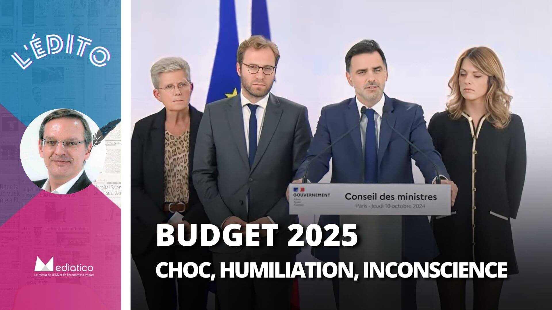 Budget 2025 : le choc, l’humiliation, l’inconscience !