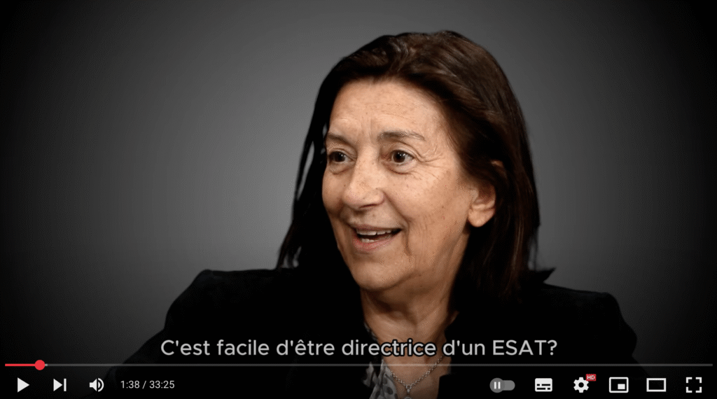 “TrajectoirESS” avec Sylvie Ribreau, ESAT Berthier