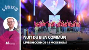 La Nuit du Bien Commun lève 1,4 millions d’euros de dons