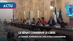 Le Sénat décide de maintenir l’existence du Conseil supérieur de l’ESS