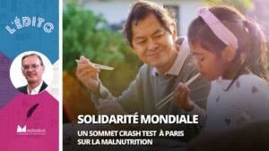 Malnutrition : crash test à Paris pour la solidarité internationale
