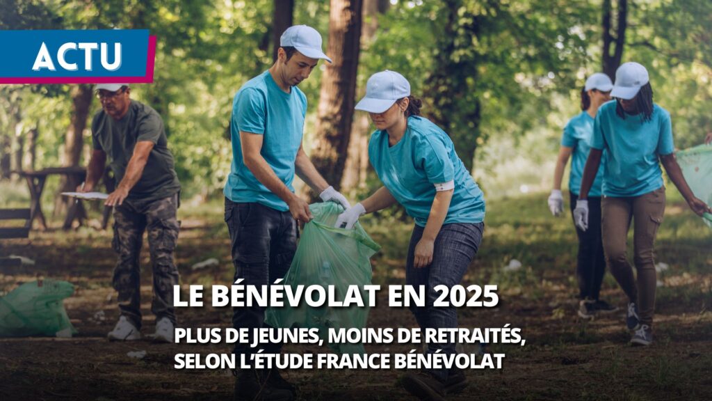 Le bénévolat associatif en mutation : une jeunesse plus engagée, mais moins de retraités