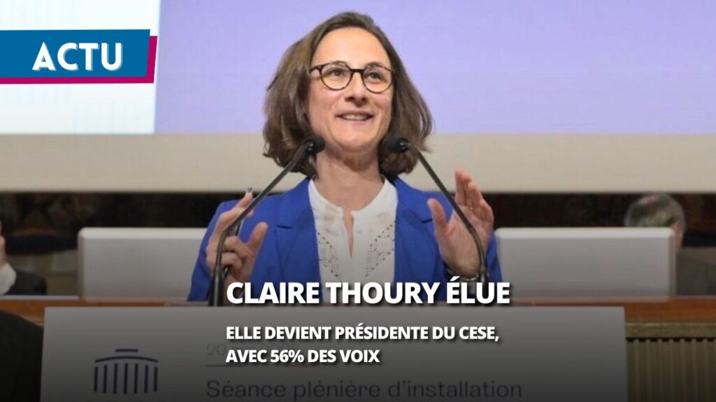Conseil économique, social et environnemental : l’élection de Claire Thoury saluée par toute l’ESS