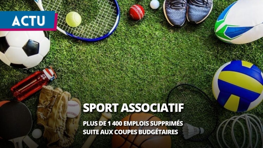 Le sport associatif perd pied : plus de 1 400 emplois supprimés