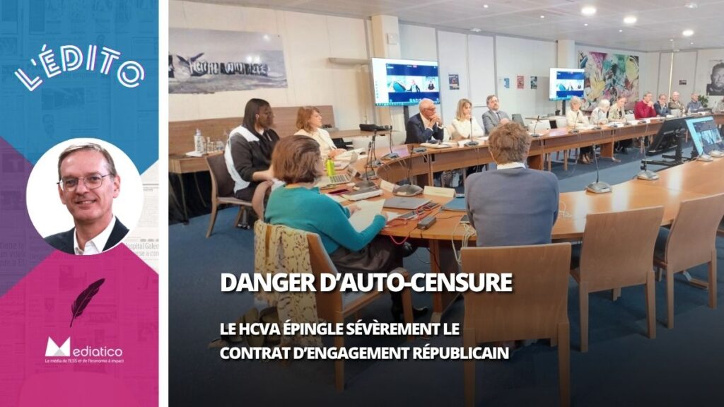 Auto-censure dans les associations : l’avis sévère du HCVA sur la Contrat d’engagement républicain