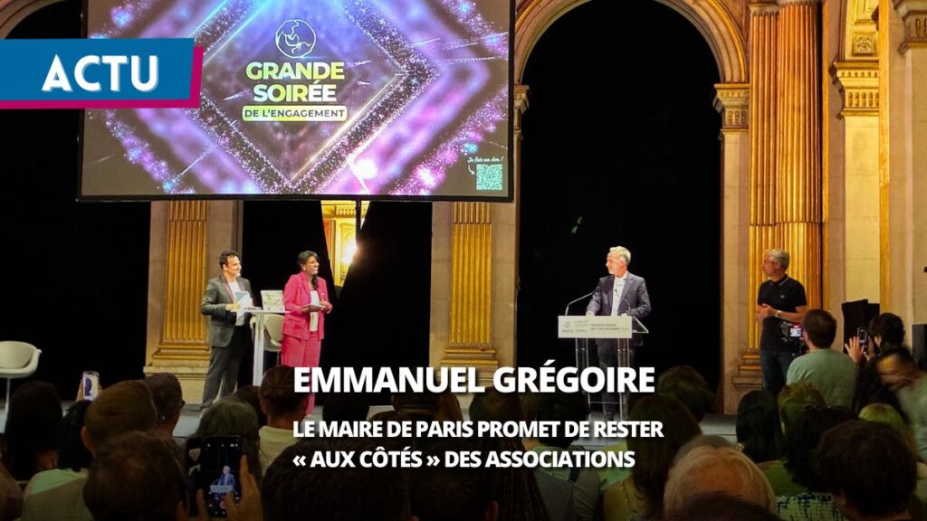 Emmanuel Grégoire : Paris promet de rester « aux côtés » des associations