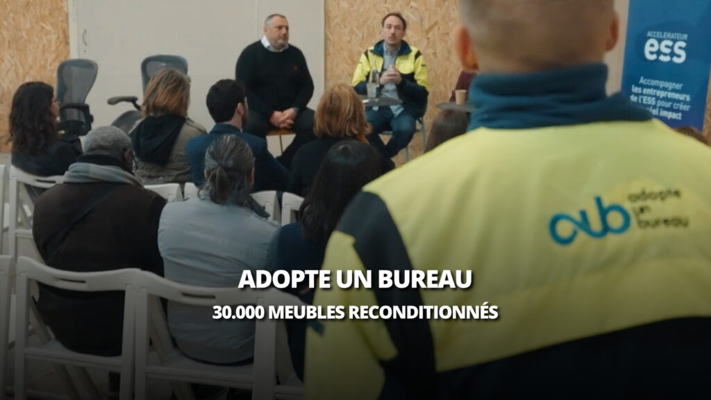 Adopte un Bureau veut structurer la filière du mobilier reconditionné