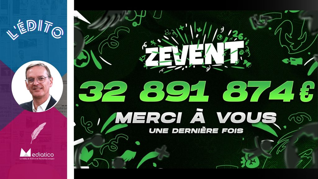 ZEvent, le record : 33 millions d&rsquo;euros levés pour les associations en un week-end